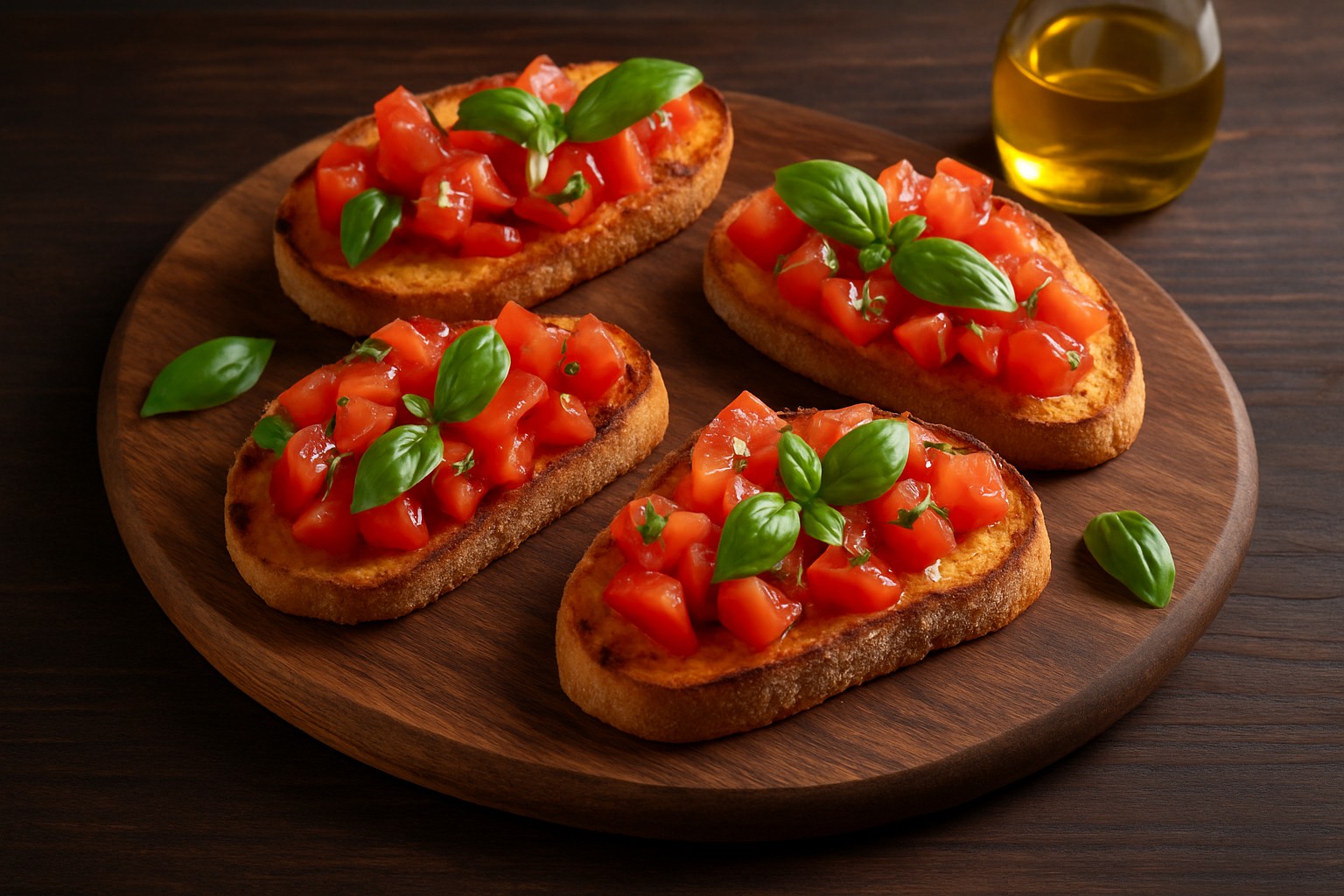 Bruschetta italienne authentique en 15 minutes