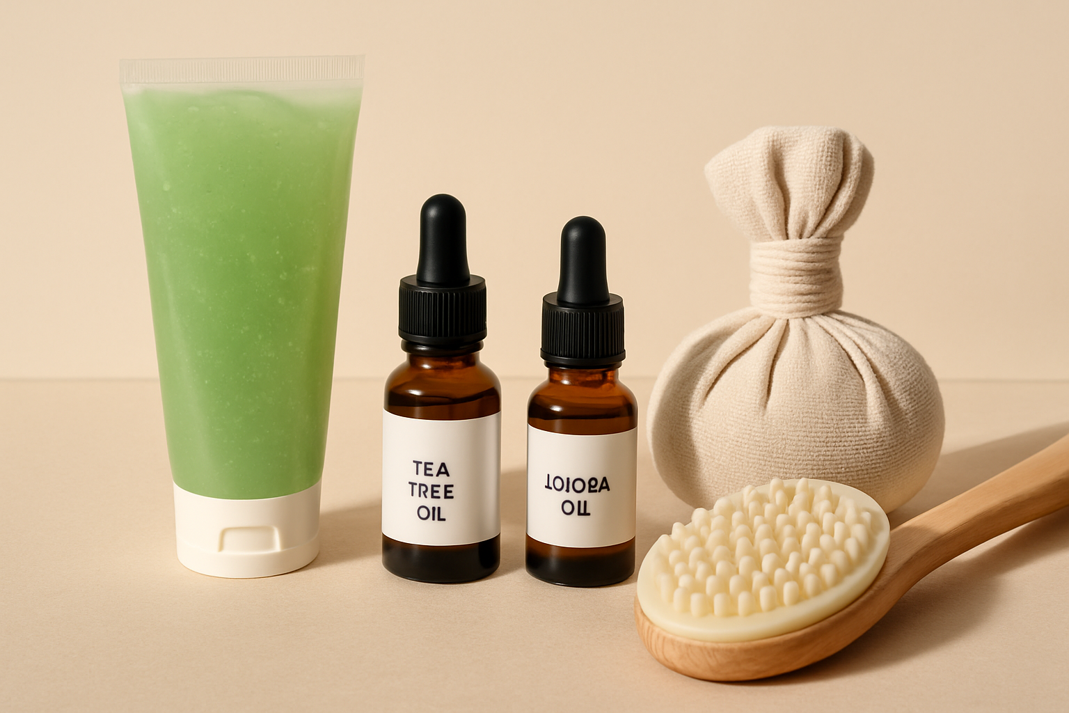 Produits naturels et méthodes douces recommandés pour le traitement des poils incarnés