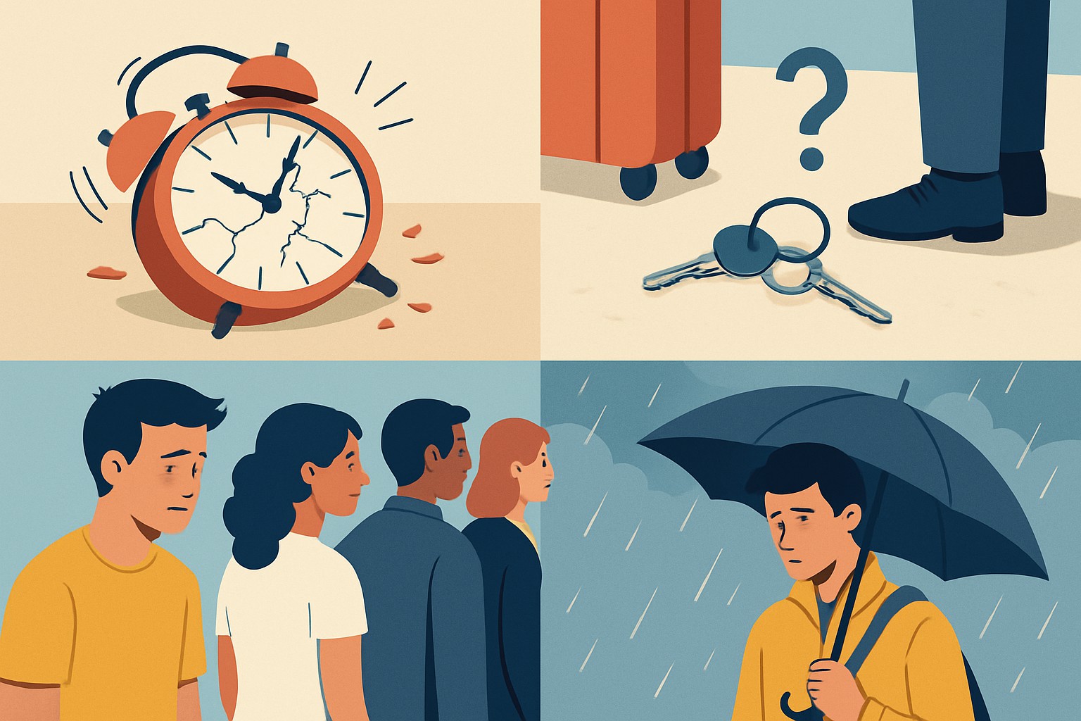 Loi de Murphy - Exemples concrets du quotidien