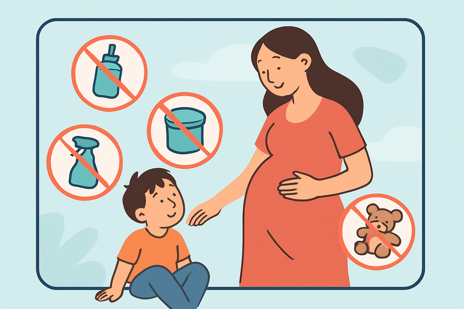 Illustration représentant les populations concernées par le syndrome de Pica et l’importance d’un environnement sécurisé