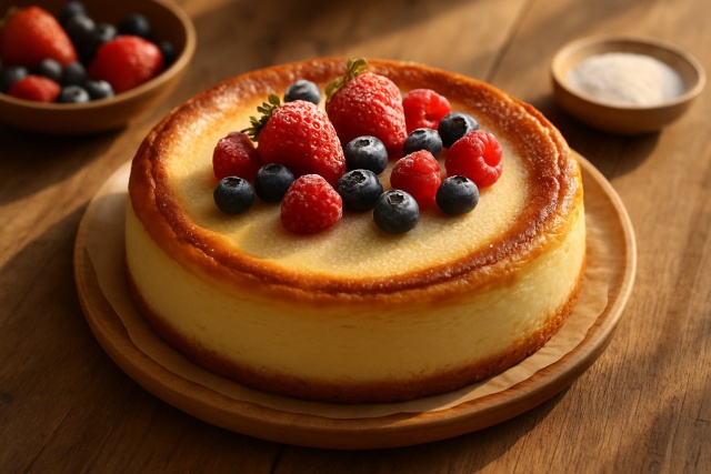 Gâteau fromage blanc rapide en 30 minutes