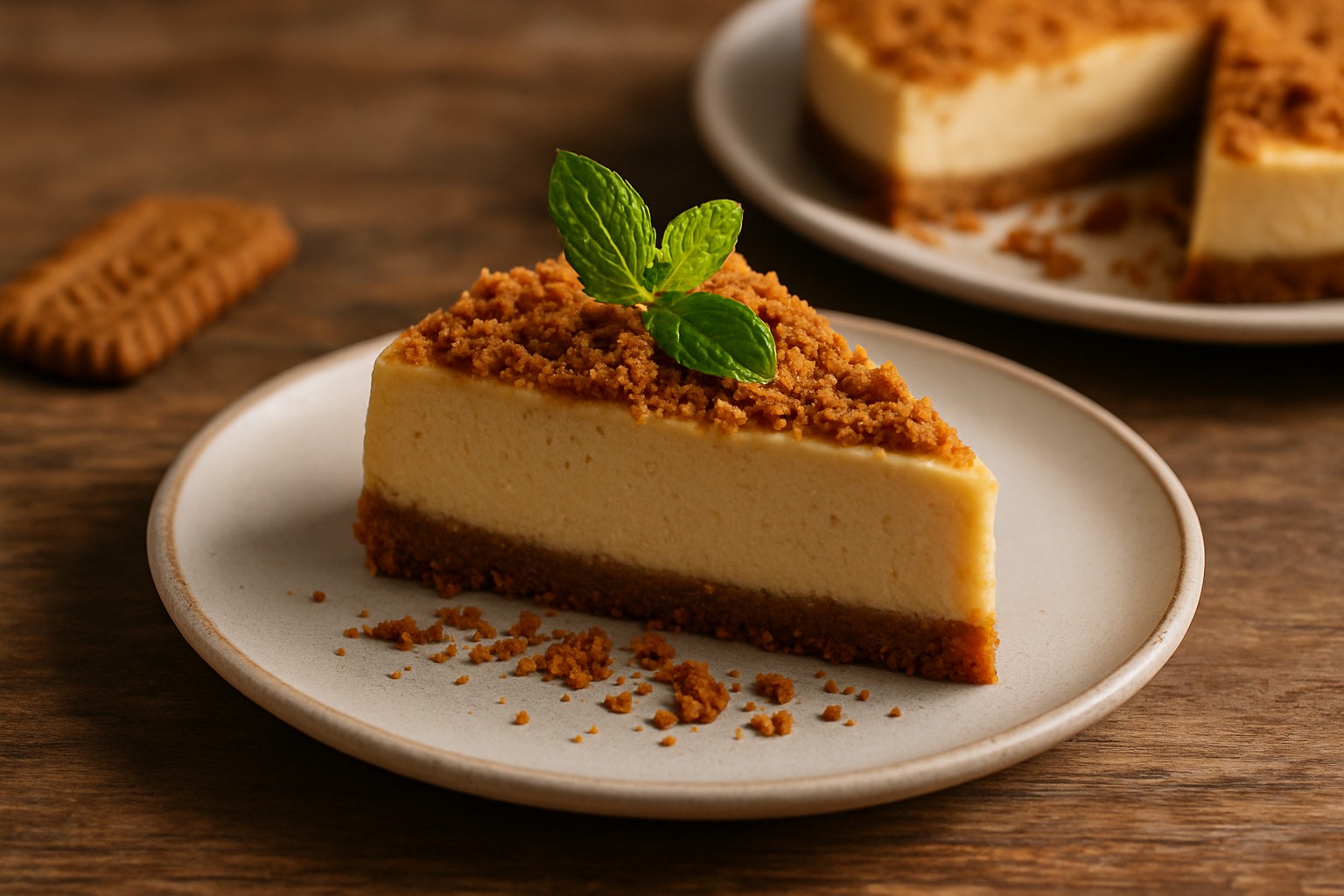 Astuce pour un cheesecake Speculoos léger et onctueux