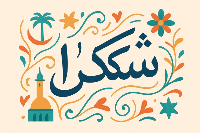 Que veut dire choukran? Origine et usage de ce mot arabe