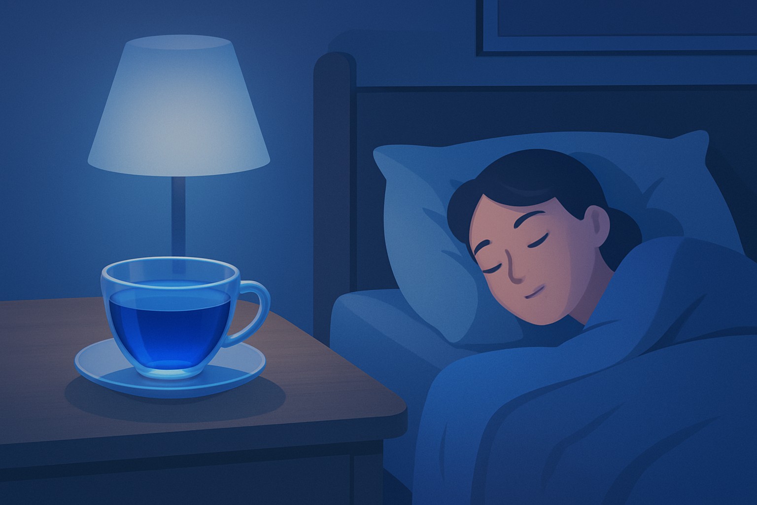 Fleur de clitoria - Bienfaits pour mieux dormir