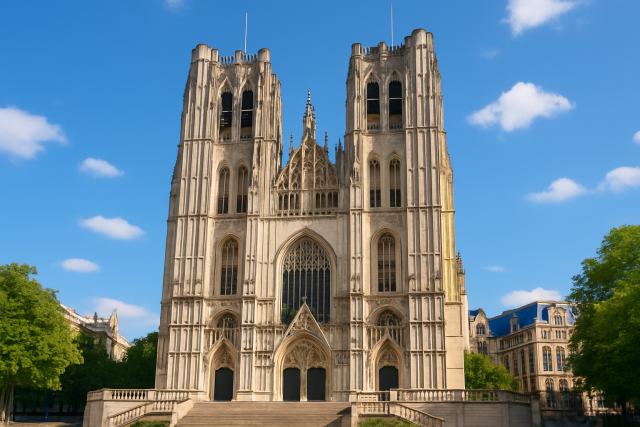 Histoire et architecture de la cathédrale Gudule à Bruxelles