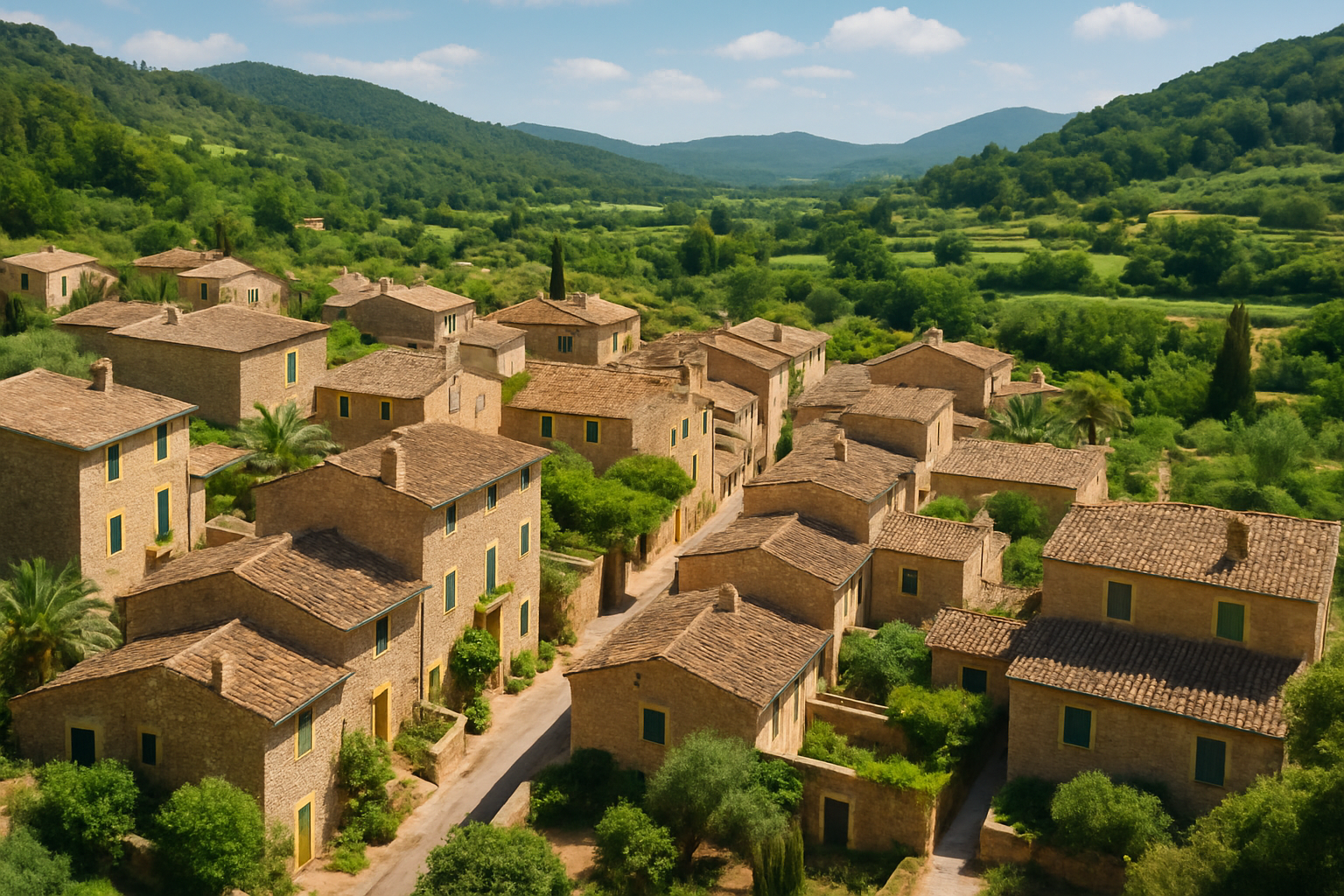 Un village typique des Baléares reflétant leur patrimoine culturel et l’authenticité locale