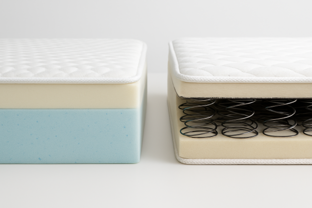 Différence entre matelas mousse et ressort pour mieux choisir